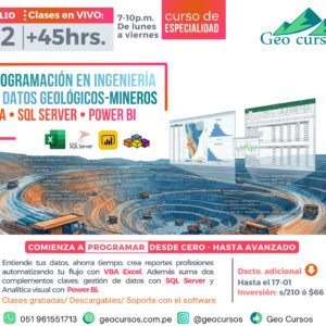 Programación con Visual Basic Excel Aplicado a Geología Minera (VBA-05)